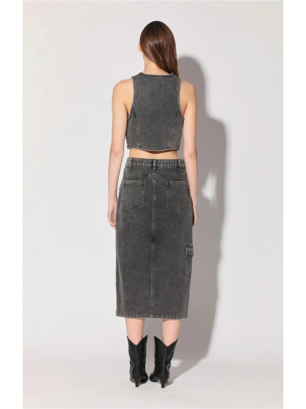 Walter Baker Tory Top - Grey Wash, Size Medium, New with Tags - Picture 3 of 4